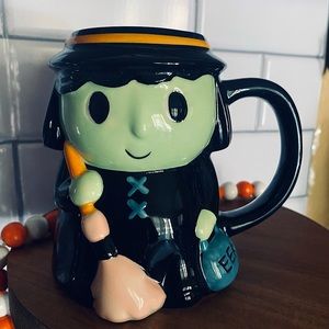 ✨NEW🧙‍♀️Target Hyde and Eek Stoneware Figural Witch Halloween Mug🎃